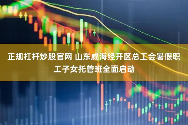正规杠杆炒股官网 山东威海经开区总工会暑假职工子女托管班全面启动